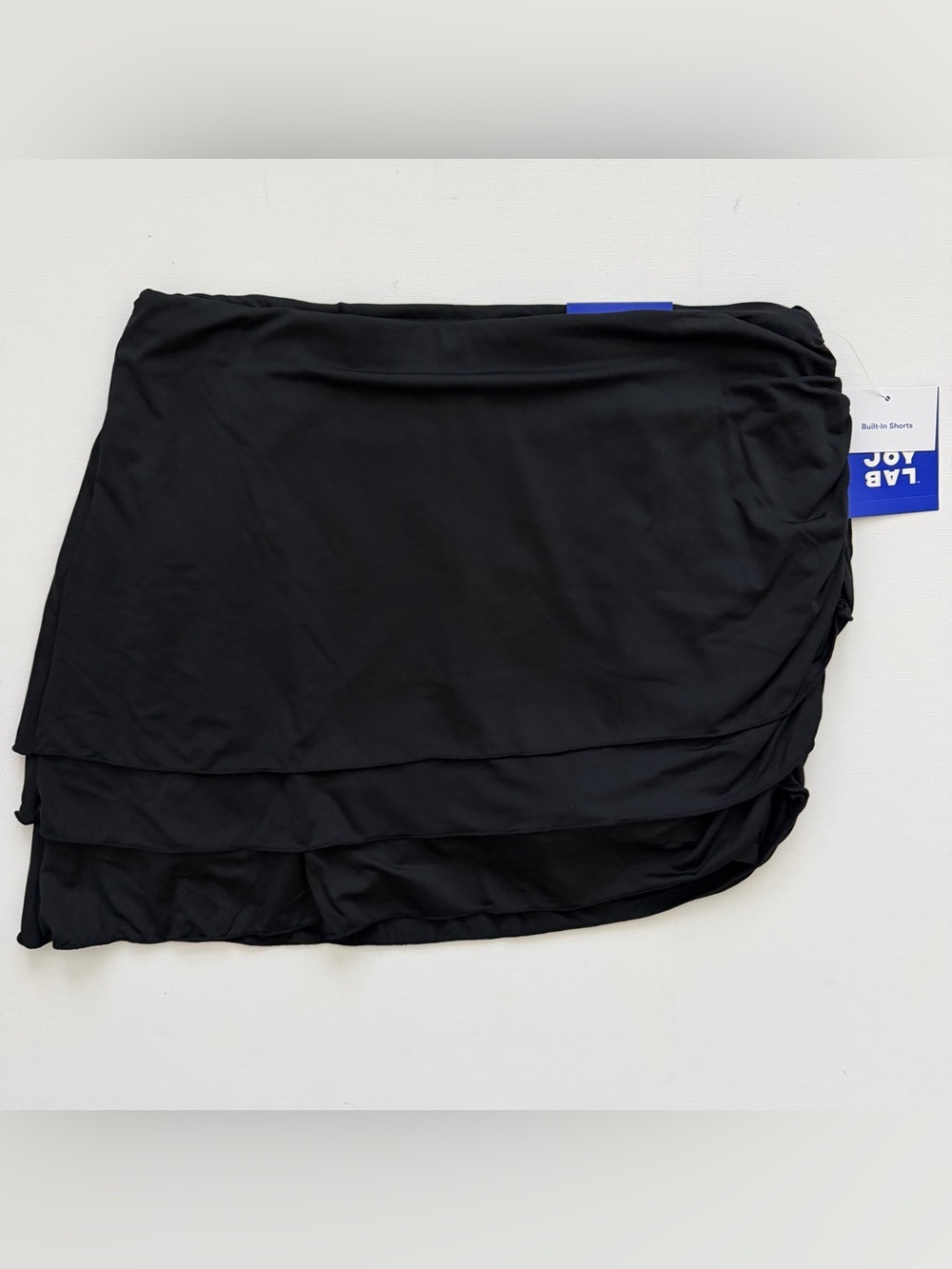 JoyLab Black Layered Skort Size M Women